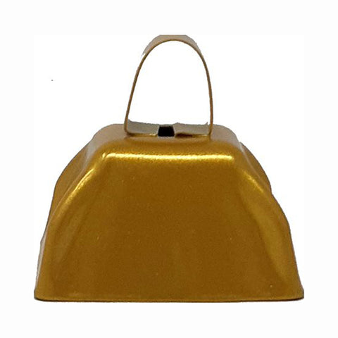 3" Gold Mini Cowbells (12 or 144)