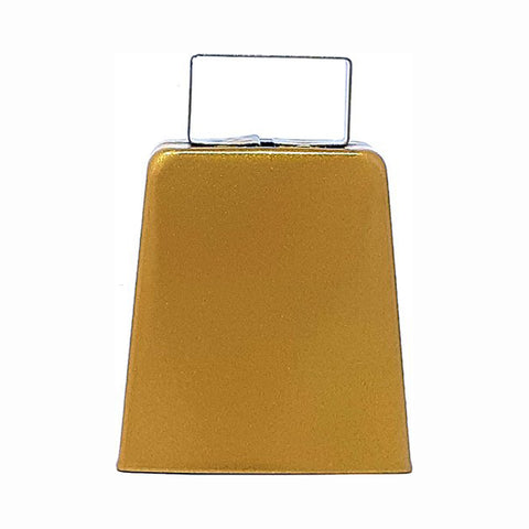Gold 4" High Cowbell (1, 6 or 102)