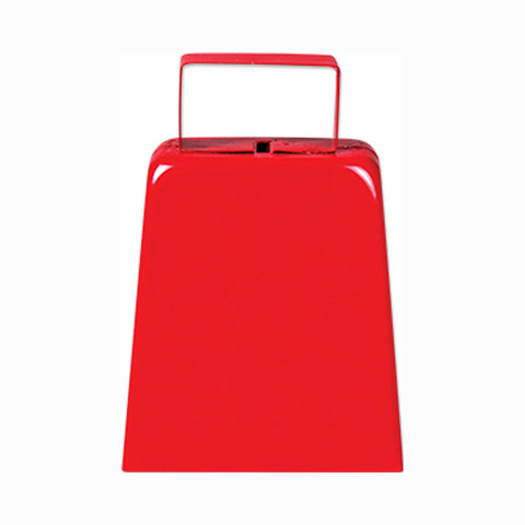 Red 4" High Cowbell (1, 6 or 102)