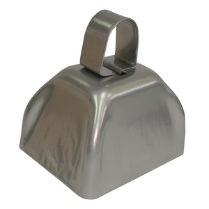 Silver cowbell