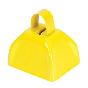 3" Yellow Mini Cowbells (12 or 144)